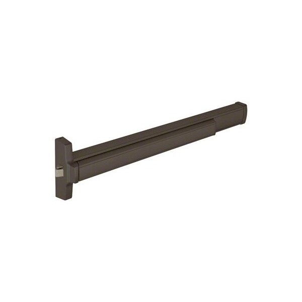 Dark Bronze 36 2095 Push Pad Series Left Hand Reverse Rim Panic Exit Device